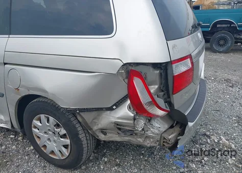 2006 Honda Odyssey Lx из США, поврежденный, VIN 5FNRL38266B020057